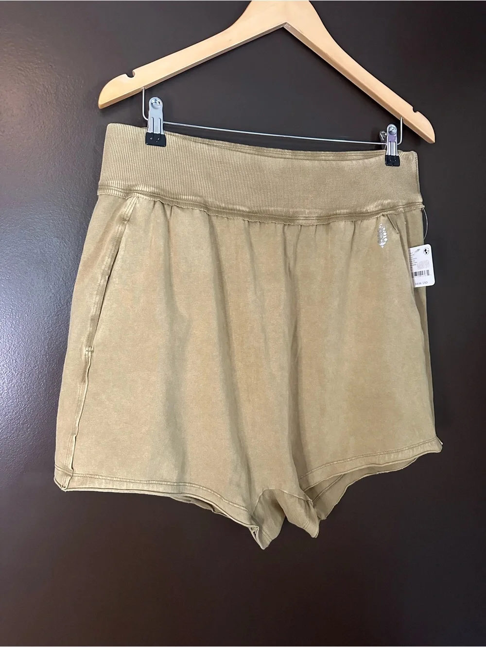 FP MOVEMENT Harem Hot Shot Shorts Tobacco NWT Large
